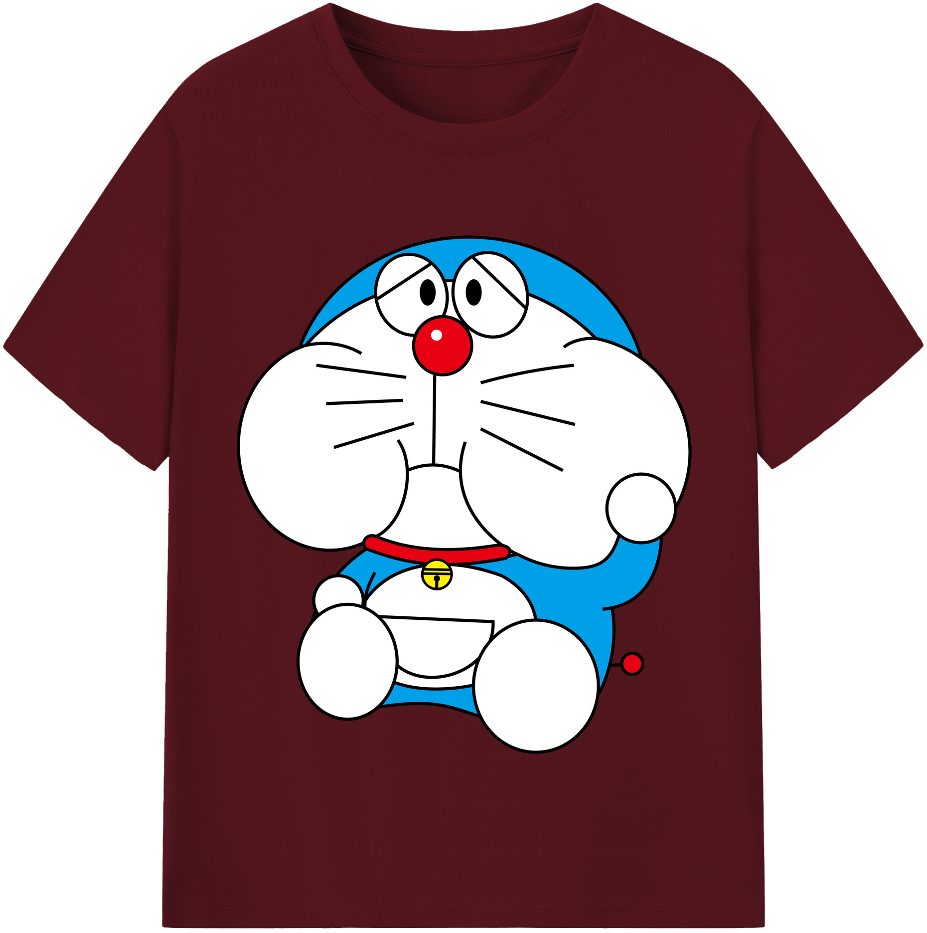 （画像用） ドラえもん Doraemon 綿100％半袖Tシャツ（フロントプリント）